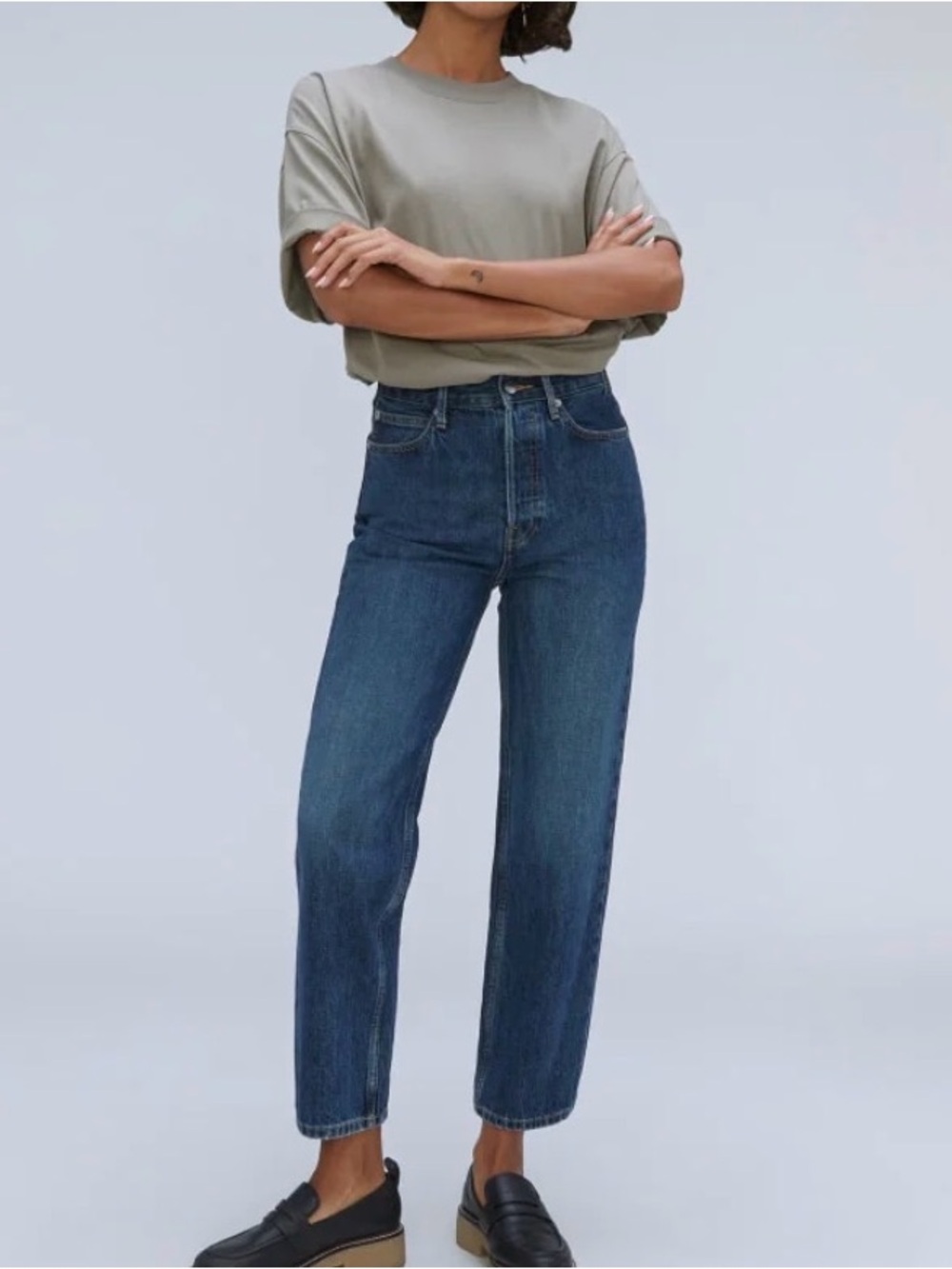 Everlane - The Rigid Way-High Jean (size: 28R)